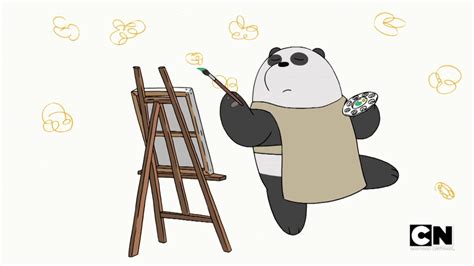 We Bare Bears Panda Drawing Yesterday Was Wbb S First Anniversary So I