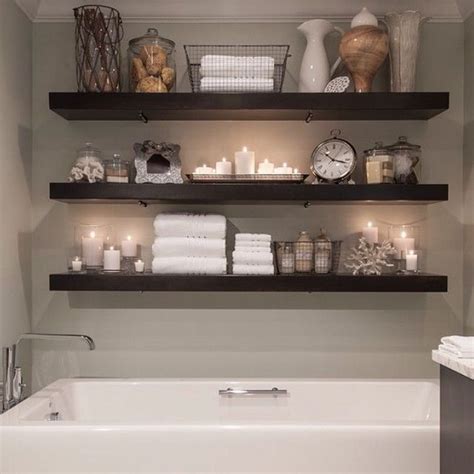 20 Modern Bathroom Floating Shelves Design Ideas For You