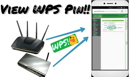 How To View Wps Pin Of Wifi Router Youtube