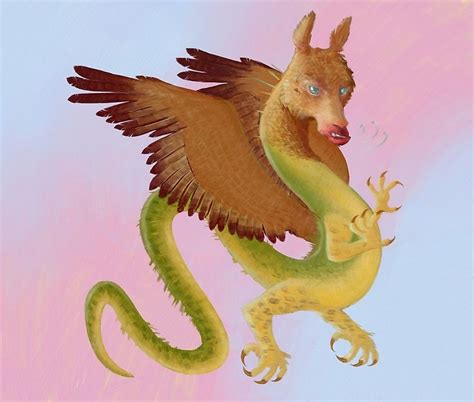 Lámina Artística Amaru Dragon Andino De Pavka Amaru Dragones