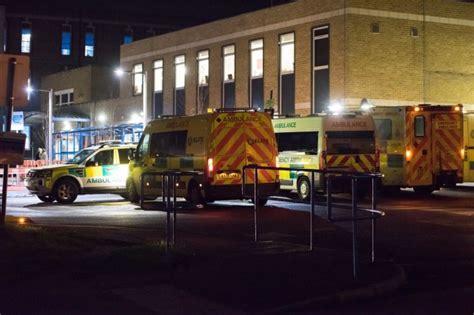 southend hospital declares major incident as ambulances queue up metro news
