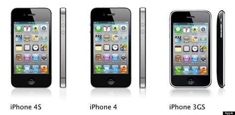 Iphone 4s Vs Iphone 4 How They Compare Infographic Huffpost