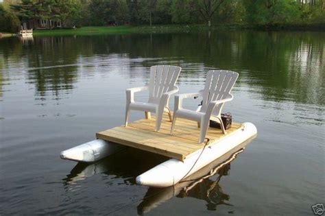 It has to be sturdy, reclining, and resistant to the harsh marine environment. Pontoon, Pontoons, deck, chairs, trolling motor. Float on ...