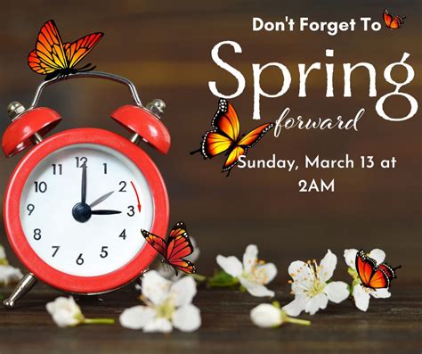 Brazoria County On Twitter Dont Forgetto “spring Forward” A