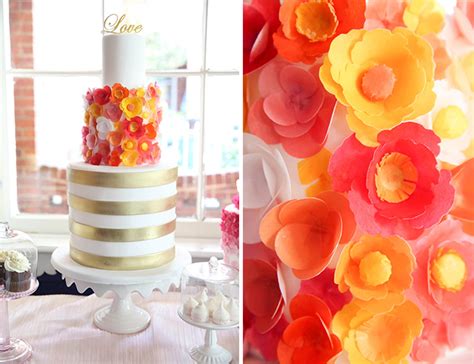 Colorful Floral Bridal Shower Inspired By This Wedding Blog