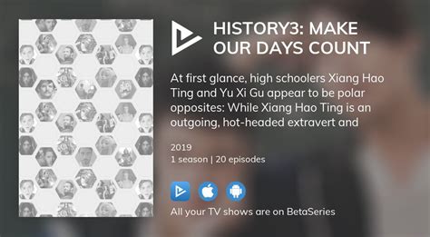 Where To Watch History Make Our Days Count Tv Series Streaming Online