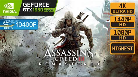 Assassins Creed Remastered Gtx Super I F Youtube