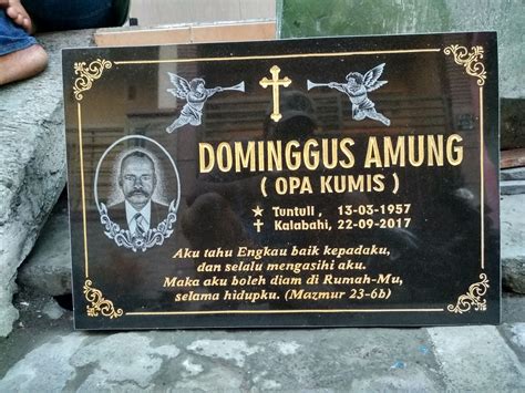 Batu Nisan Kristen Terbaik - Data Dikdasmen