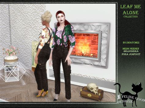 The Sims Resource Leaf Me Alone Outfit 01