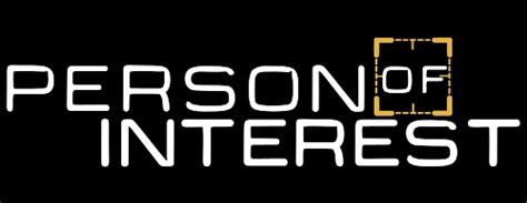 CBS Person of Interest - Logo (black).svg | Person of interest, Amy acker, Person