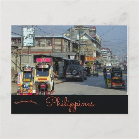 Mountain Province Road In Bontoc Philippines Postcard Zazzle In 2022