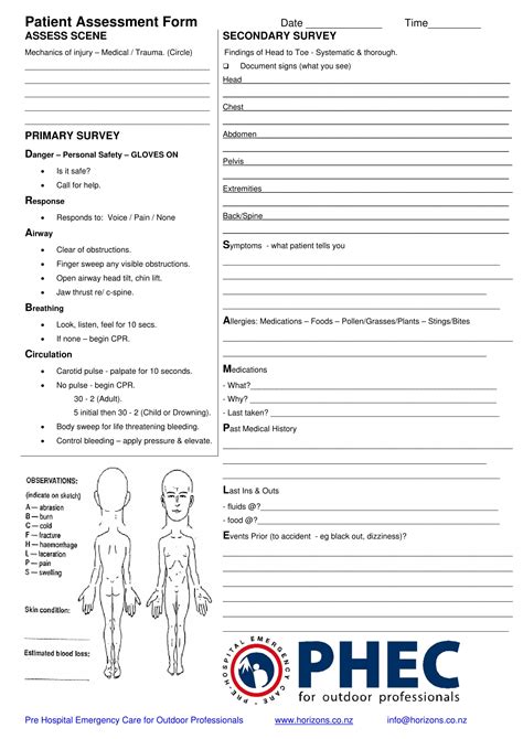 Free 14 Patient Report Forms In Pdf Ms Word