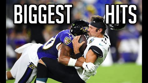 nfl biggest hits of the 2019 2020 season hd youtube