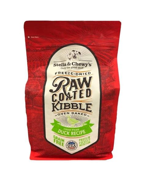 They know how much you care about what is in dog food that you feed to. STELLA & CHEWY'S Raw Coated Duck Dry Dog food - The Fish ...