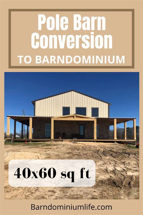 Brookhaven Barndominium Simple And Spacious 40×60 Pole Barn Conversion