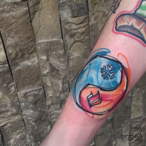 50 Colorful Sketch Tattoos By Luca Testadiferro Tattooadore
