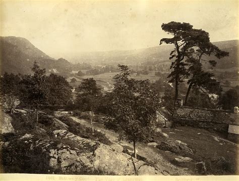 Wales Betws Y Coed Vale Of Llanrwst Old Photo Bedford Circa 1870 By Francis Bedford Photograph