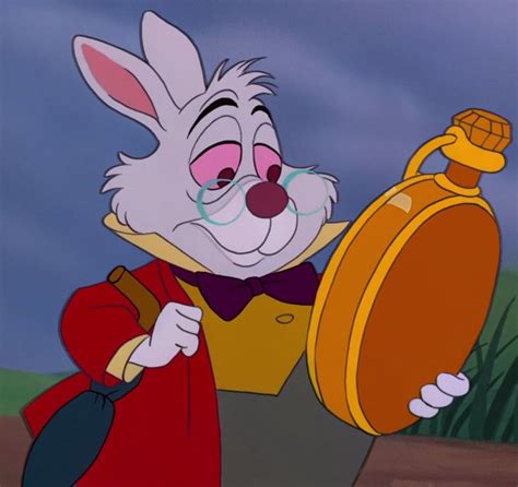 The White Rabbit Is A Major Character From Disneys 1951 Animated Film