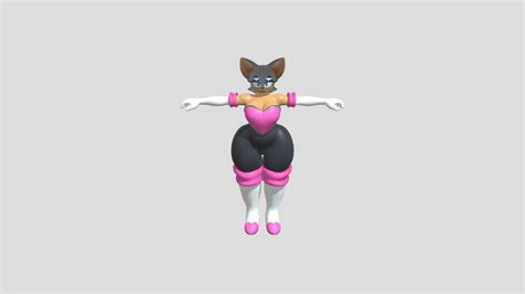 Rouge The Bat Thick Download Free 3d Model By 👿 Username Rules 😈