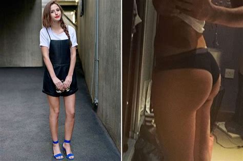 Lucy Watsons Sexy Bum Selfie Silences The Haters Who Criticised Made