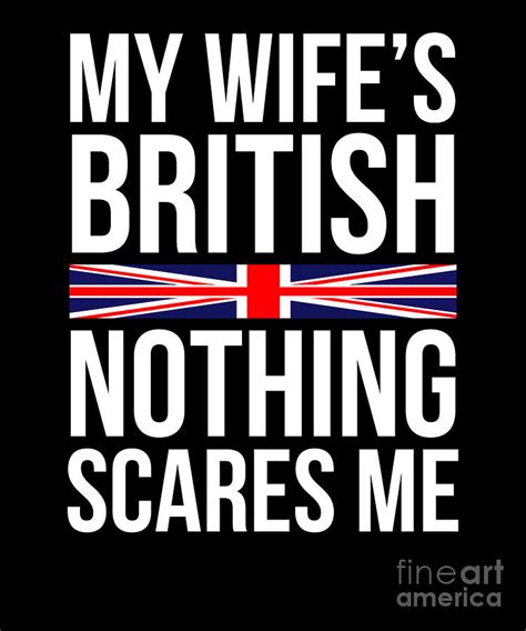 British Wife Great Britain Husband Anniversary Wedding T Digital Art By Lukas Davis Pixels