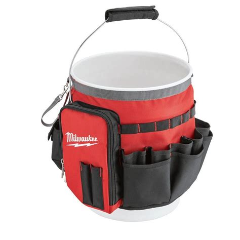 Milwaukee Bucket Organizer Bag Red Tool Tote Tool Bags Tool Pouch Buy Tools Work Tools