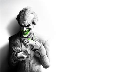 1920x1080 Batman Arkham City The Joker Smile City Jacket Black And