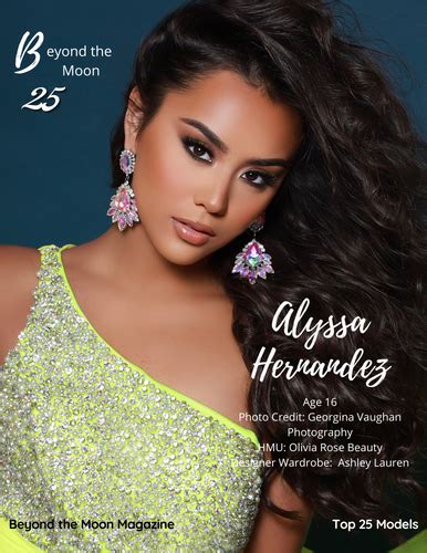 Beyond The Moon Magazine Top 25 Models Of The Year 2022 Btmm