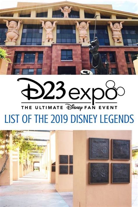 The Disney Legends Ceremony Is One Of The Highlights Of The D23 Expo