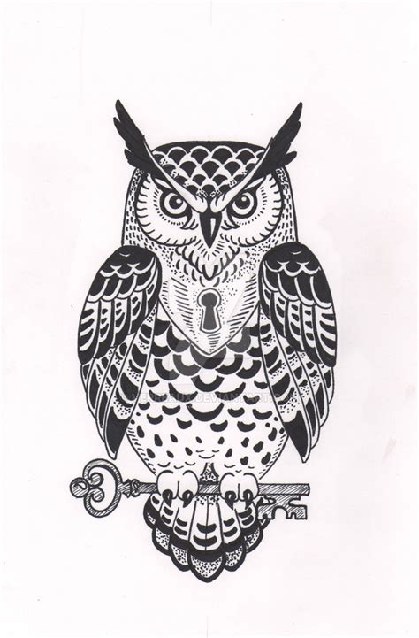 Owl Tattoo Design By Verreaux On Deviantart