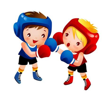 Female Boxing Cartoon Images