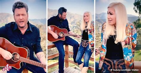 Blake Shelton And Gwen Stefani Sing Acoustic Version Of Nobody But You