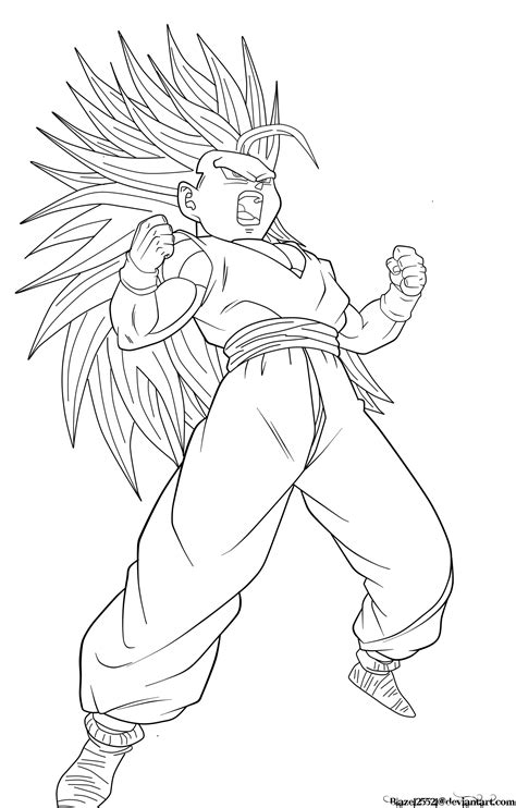 Dragon ball z coloring pages. Gohan Super Saiyan 2 Coloring Pages - Coloring Home