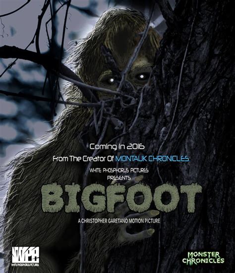Poster For Chris Garetanos New Movie About Bigfoot