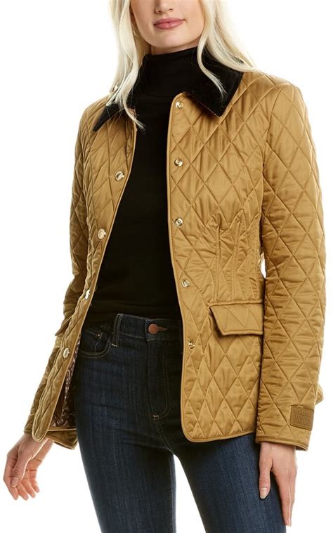 Burberry Diamond Quilted Barn Jacket Shopstyle