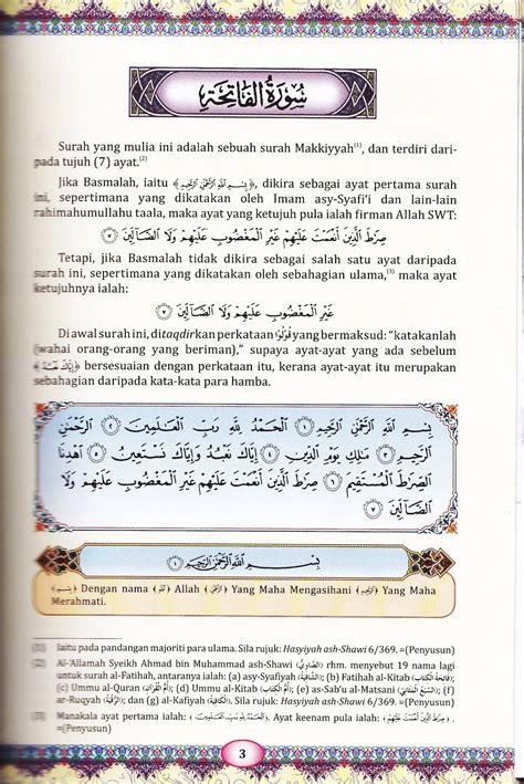 Louange à allah, seigneur de l'univers. Wan Mohd Nasir bin Wan Abd Wahab: Buku-buku saya.