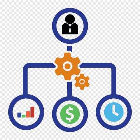 Blue And Multicolored Illustration Project Management Computer Icons