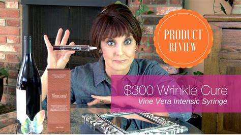 300 wrinkle cure vine vera intensic syringe review youtube