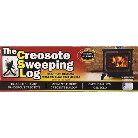 Csl Creosote Sweeping Log 1 Each