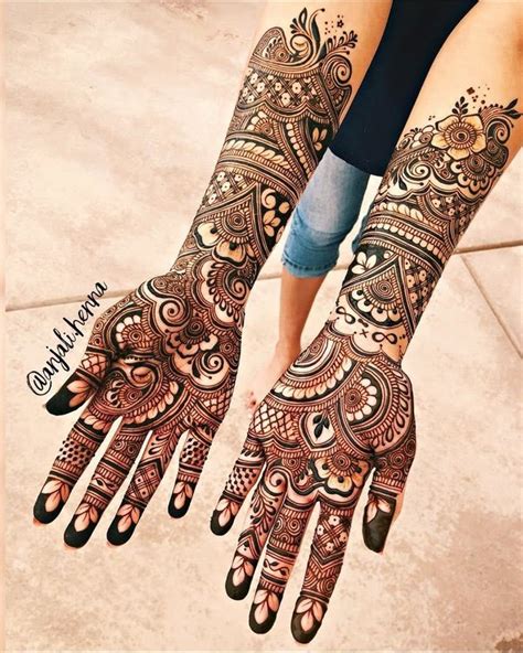 Bridal Mehndi Designs For Full Hands Zerokaata Studio