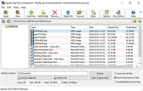 It can package files into 7z, zip, gzip, bzip2, and tar formats, and it can unpack all those, in addition to arj, cab. Express Zip Plus Edition - Free download and software ...