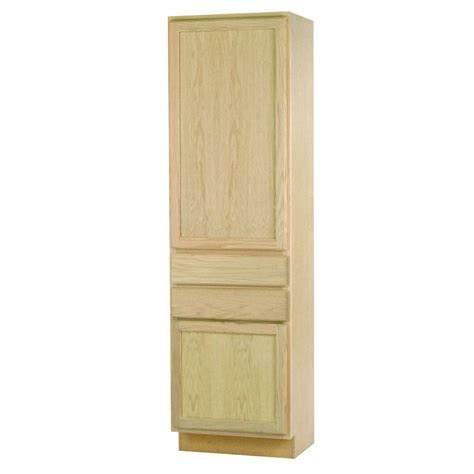 Oak kitchen cabinet and ideas cheap, kitchen remodel ideas. Assembled 24x84x18 in. Pantry Kitchen Cabinet in ...