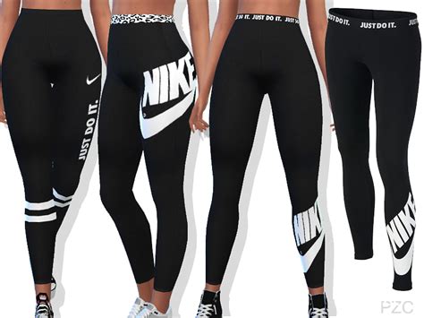 The Sims Resource High Waisted Nike Summer Pants