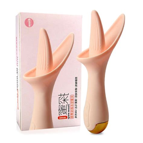 Tongue Vibrator Stimulator Soft Cunnilingus Licking Tickler Nipple Oral Sex Couples Solo