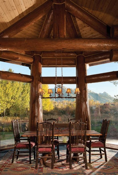 15 Warm And Cozy Rustic Dining Room Designs For Your Cabin