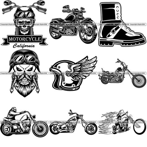 9 Motorcycle Chopper Biker Top Selling Designs Service Repair Shop