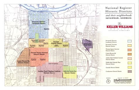 Printable Map Of Savannah Historic District Prntbl