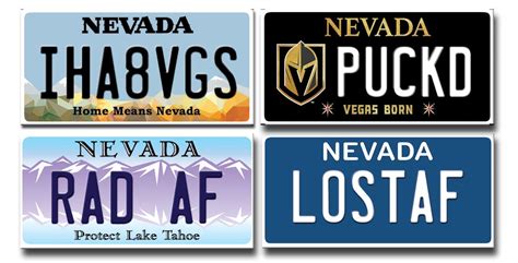 New Nevada License Plates Templatemzaer