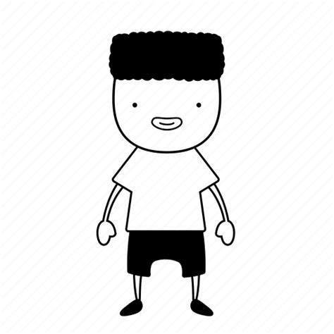 Afro Blackpower Body Boy Brooklyn Emoji Sketch Icon Download On