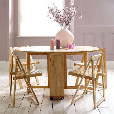 Choose A Folding Dining Table For A Small Space Adorable Home